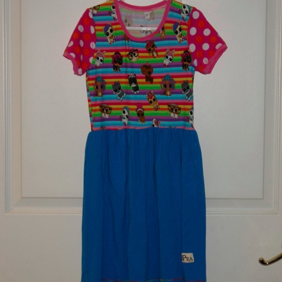 KPea LOL Pets Dress Knit Size 10 - Picture 1 of 4